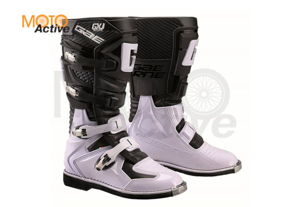 Детские мотоботы Gaerne GXJ черно-белые